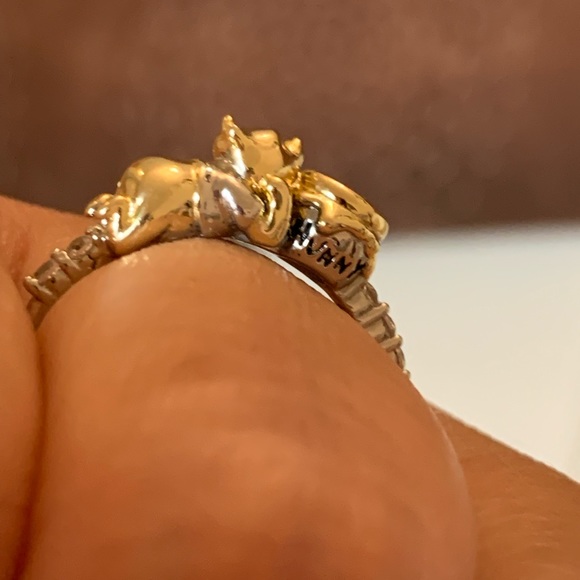 Authentic Pandora Disney collection- Pooh bear with hunny pot. Size 9 - Picture 4 of 7